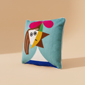 Cuscino Picasso-inspired su sfondo beige