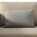 Cuscino Treccia grigio completo