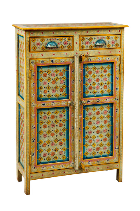 FRIDA - MOBILETTO 2 ANTE E 2 CASSETTI YVES BLUE PITTURATO