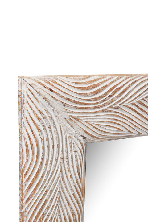 ONDA - SPECCHIO BIANCO DECAPATO