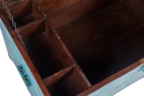 BAULE AZZURRO GRANDE MISURE ASS.TE