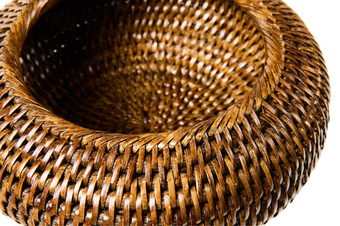 MYANMAR - CESTINO TONDO PORTA NOCI