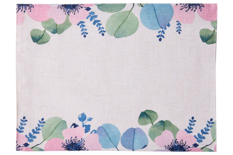 BABYLONE - SOTTOPIATTI STAMPA PAPAVERI SET 1/4