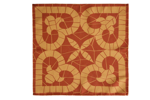 IBIZA - TOVAGLIA 150X240 STAMPA CUORE GIALLO ARANCIO C/6TOVAGLIO