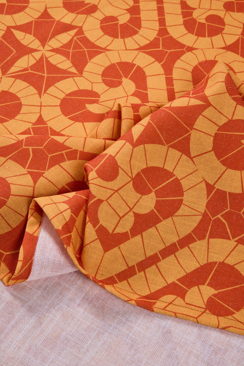 IBIZA - TOVAGLIA 150X300 STAMPA CUORE GIALLO ARANCIO C/8TOVAGLIO