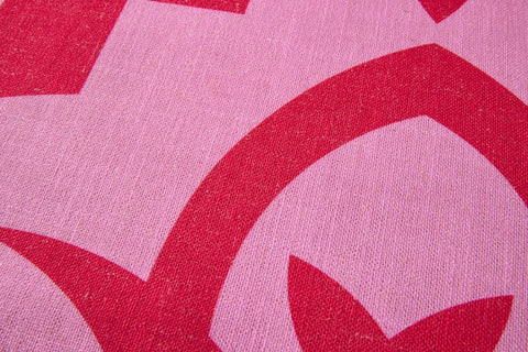 RABAT - SOTTOPIATTI SET 1/4 ROSA, ROSSO