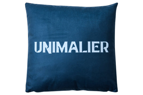 UNIMALIER - CUSCINO PROFONDO BLUE 50X50 DIS.ZEBRA CORALLINA