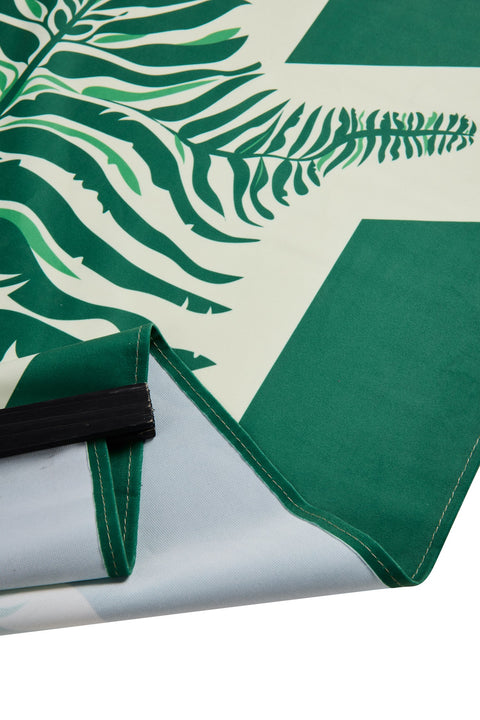 UNIMALIER - PANNELLO VERDE 64X97 DISEGNO ZEBRA BOTANICA