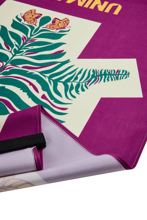 UNIMALIER - PANNELLO VIOLA 80X120 DISEGNO ZEBRA MARIPOSARIO