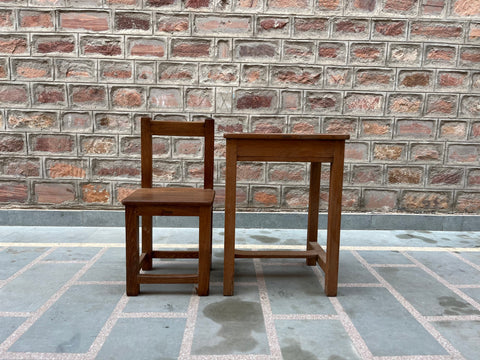 WD. BABY TABLE - RECYCLED WOOD CHILDREN'S TABLE