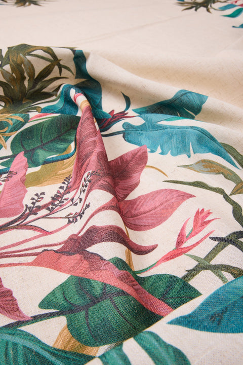 FELDBERG - TOVAGLIA STAMPA FIORI COLORATI 150X240 C/6 TOVAGLIOLI