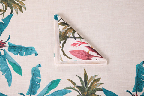 FELDBERG - TOVAGLIA STAMPA FIORI COLORATI 150X300 C/8 TOVAGLIOLI