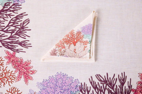 SEYCHELLES - TOVAGLIA STAMPA FONDO MARINO 150X240 C/8TOVALGIOLI