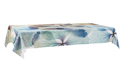 VOSGI - TOVAGLIA STAMPA FIORI BLU 150X300 C/8 TOVAGLIOLI