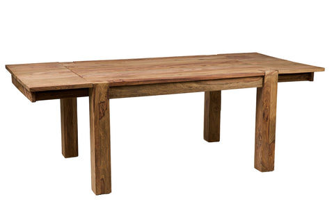 PERTH - TAVOLO PRANZO CON PROLUNGHE A SCOPARSA LARGO 100