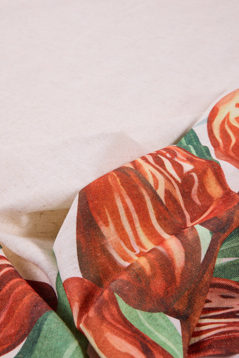 TOZEUR - TOVAGLIA STAMPA DATTERI 150X300 C/8 TOVAGLIOLI