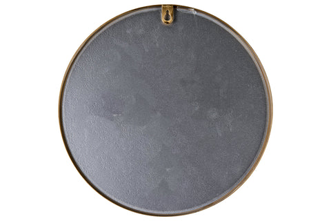 ALHOA - DECOR SPECCHIO CON PITTURA FARFALLA ARANCIO BEIGE