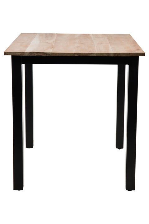 BOLTON - TAVOLO 70X70 CON GAMBE IN FERRO