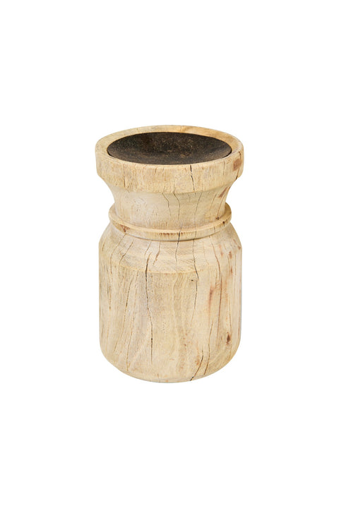 P.TA CANDELE LEGNO RICICLATO