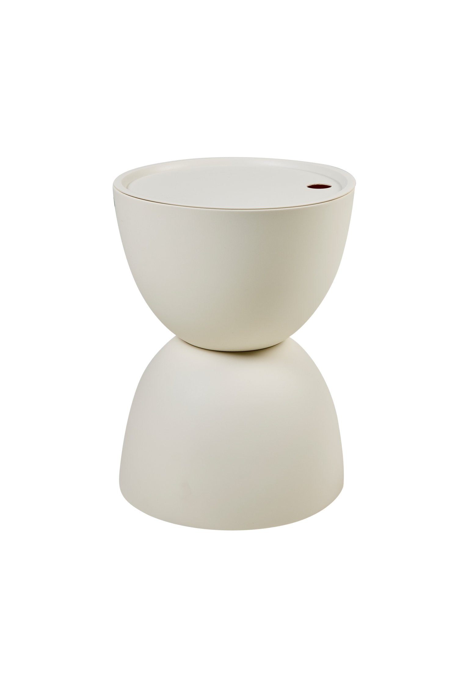 Zeno White PP Storage Table, 34 cm | Home News – Novità Home