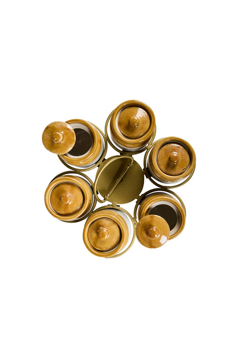 PORTA SALSE CON 6 GIARE