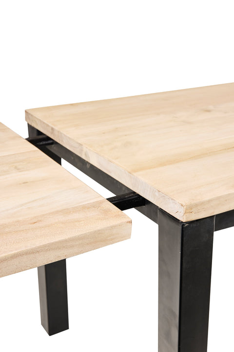 BOLTON - TAVOLO 145X75 CON GAMBE IN FERRO