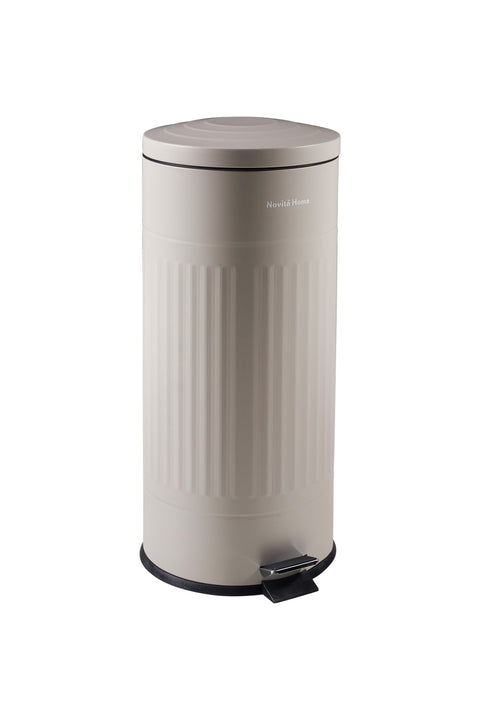 DAILY TRASH - PATTUMIERA GRIGIA OPACA ROTONDA 30L SOFTCLOSE