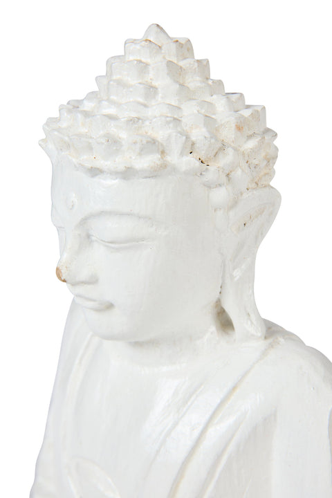 NAMASTE - BUDDHA IN PREGHIERA BIANCO
