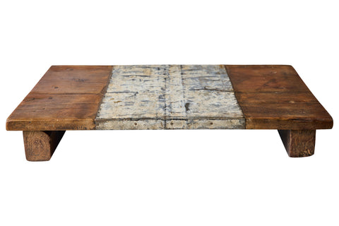 ALZATA TEAK RETTANGOLARE