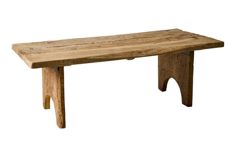 TAVOLO SALOTTO PANNELLI TEAK NATURALE ASS.TI