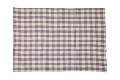 BORMIO - ASCIUGHINI SET 1/2 BEIGE E QUANDRETTI