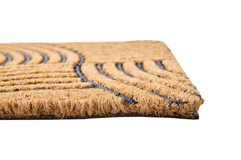 COCO DOOR MAT - ZERBINO LABIRINTO COCCO