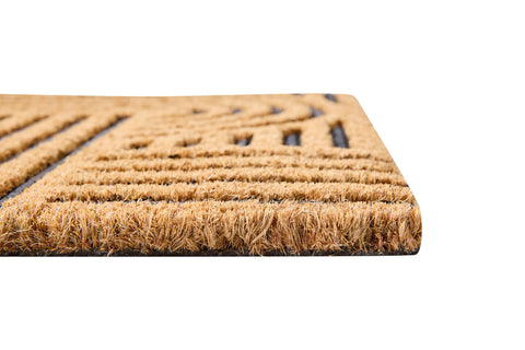 COCO DOOR MAT - ZERBINO LABIRINTO FONDO BLACK