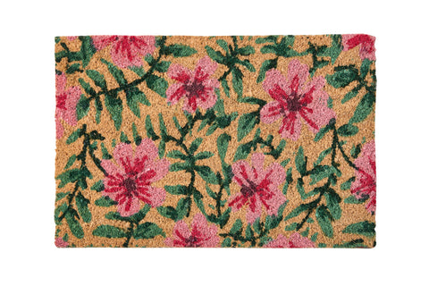 COCO DOOR MAT - ZERBINO FIORI ROSA
