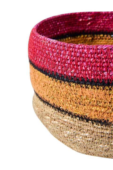 BOUTANIQUE - CESTINO SEAGRASS COLORATO