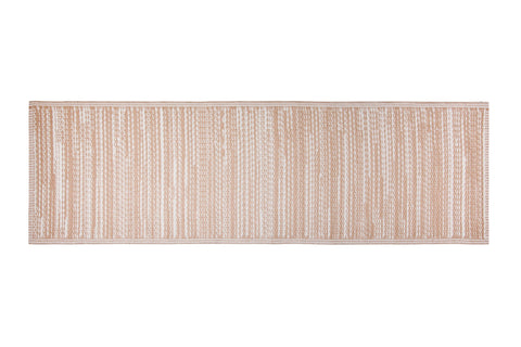 ODISHA - PASSATOIA PP 50X160 BEIGE E BIANCO