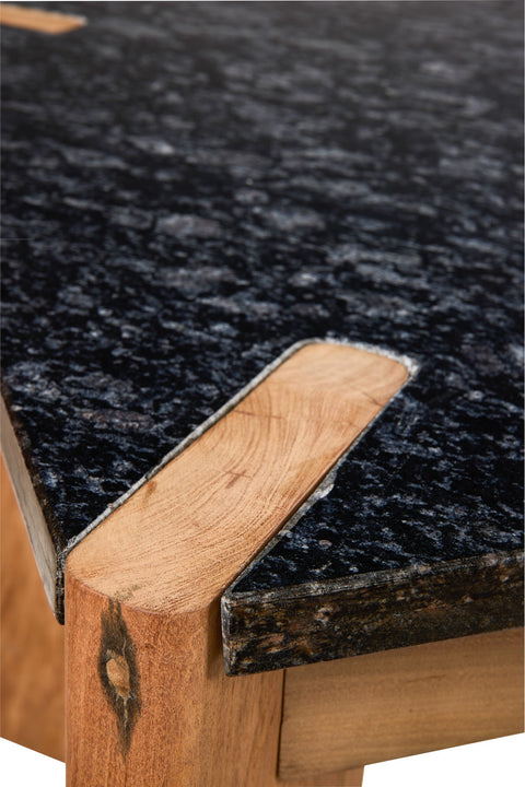 TAVOLO PRANZO PIANO MARMO NERO