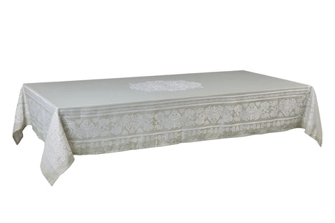 ARLES - TOVAGLIA GREEN JACQUARD TONSURTON 150X240 6 TOVAGLIOLI