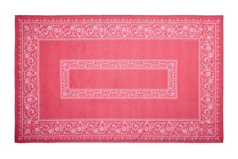 NICE - TOVAGLIA RED JACQUARD TONSURTON 150X240 6 TOVAGLIOLI