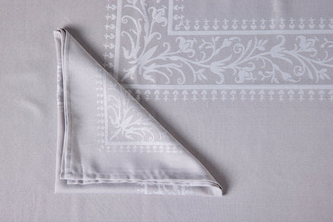 NICE - TOVAGLIA GREY JACQUARD TONSURTON 150X240 6 TOVAGLIOLI