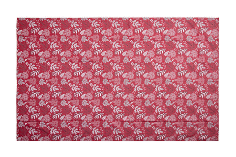 ROVANIEMI - TOVAGLIA ROSSA JACQUARD FOGLIE 150X240 6TOVAGL