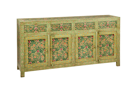 FRIDA - CREDENZA FIORI 4 ANTE E 4 CASSETTI