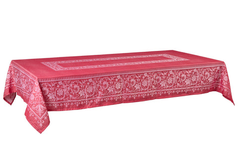 NICE - TOVAGLIA RED JACQUARD TONSURTON 150X320 12TOVAGLIOLI
