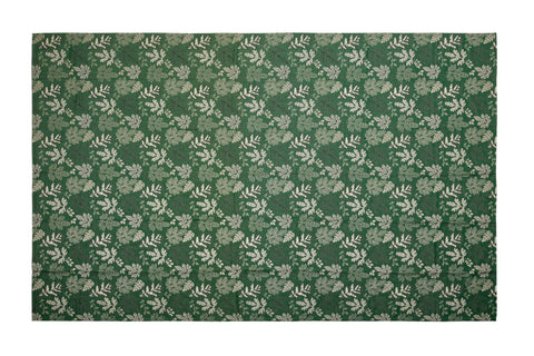 ROVANIEMI - TOVAGLIA VERDE JACQUARD FOGLIE 150X320 12TOVAG