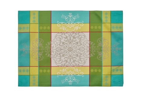 MARSEILLE - PLACEMATE 1/4 JACQUARD TONO ARANCIO 33X45