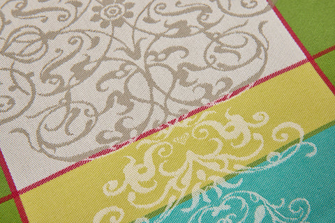 MARSEILLE - PLACEMATE 1/4 JACQUARD TONO ARANCIO 33X45