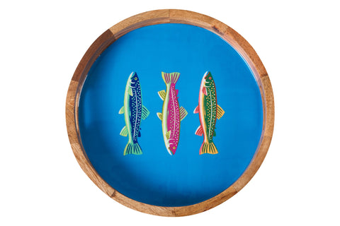 FISH - VASSOIO ROTONDO PESCI