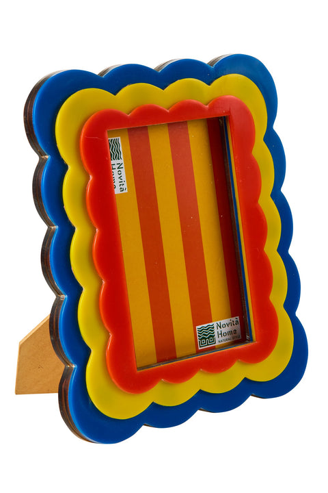 ALAVIDA - PORTAFOTO ONDE MULTICOLORE