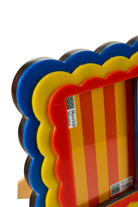 ALAVIDA - PORTAFOTO ONDE MULTICOLORE