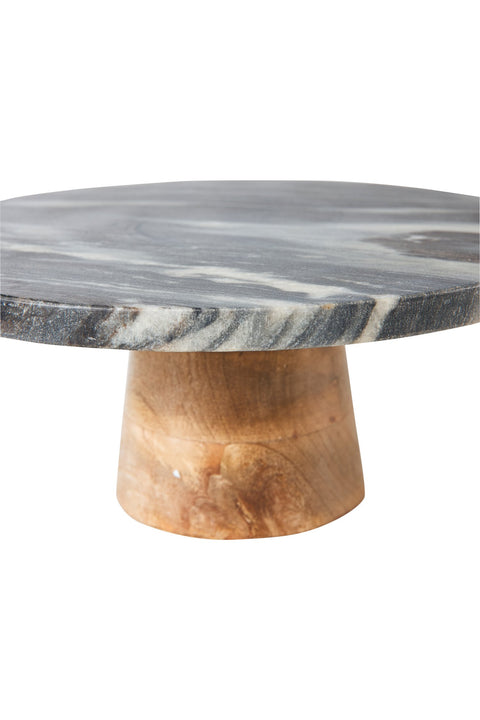 SAMOSA - ALZATINA CON BASE MAARMO NERO